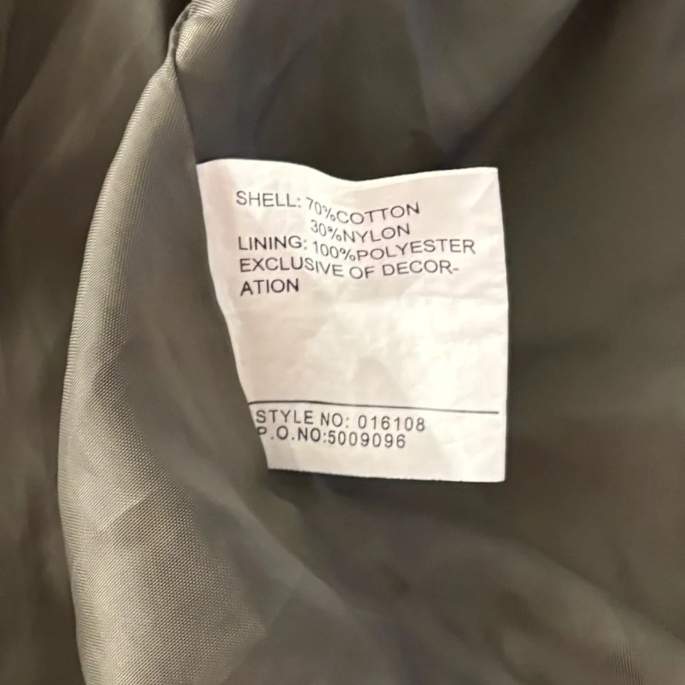 Pacific Trail Vintage Y2K Utility Jacket Men XL Khaki Windbreaker 90s Outdoors